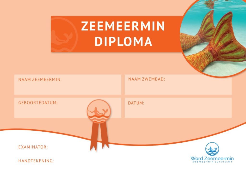 Zeemeermin diploma